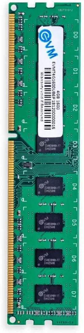 EVM Desktop RAM DDR3 4 GB